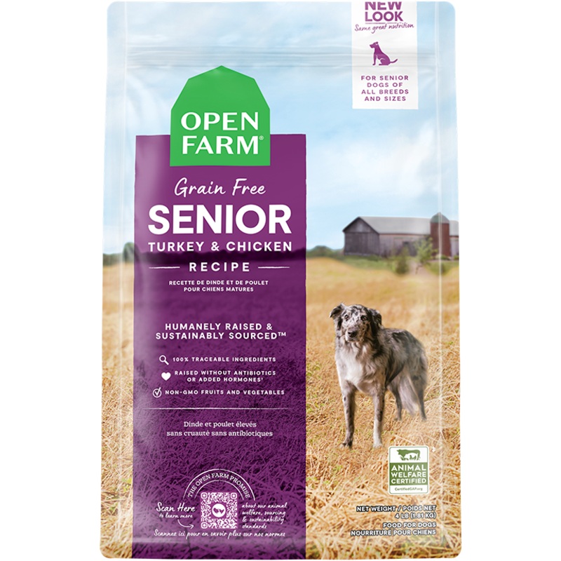 Open Farm Grain-Free Senior Recipe Dry Dog Food