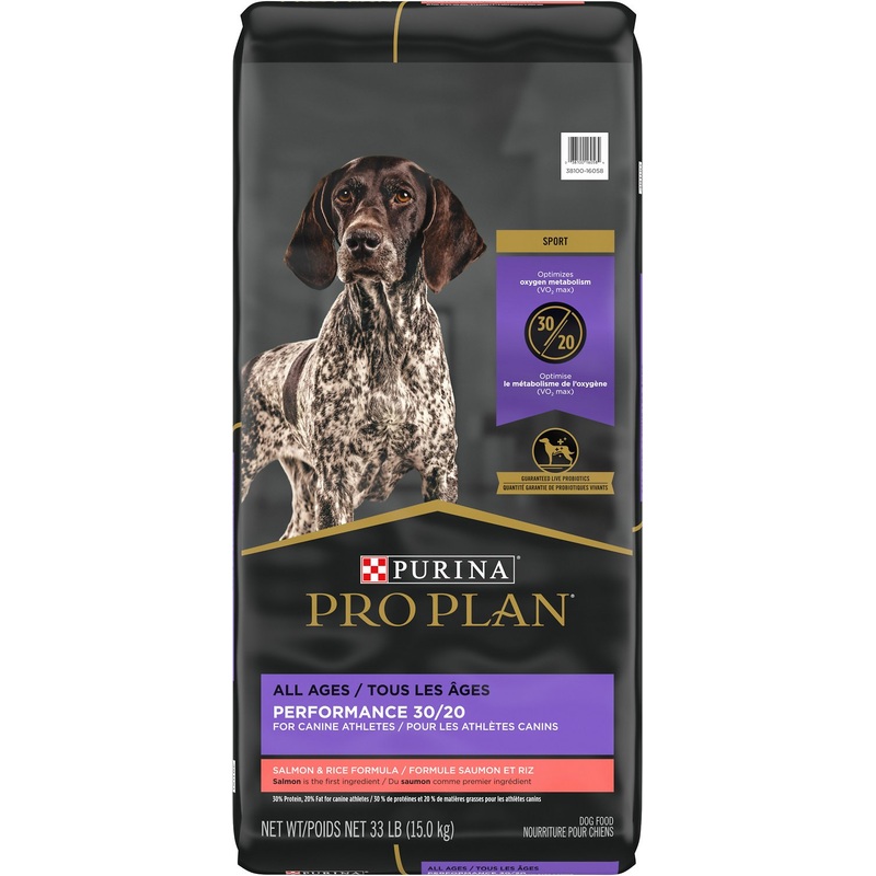 Purina Pro Plan Sport All Life Stages Performance 30/20 Salmon & Rice Formula Dry Dog Food