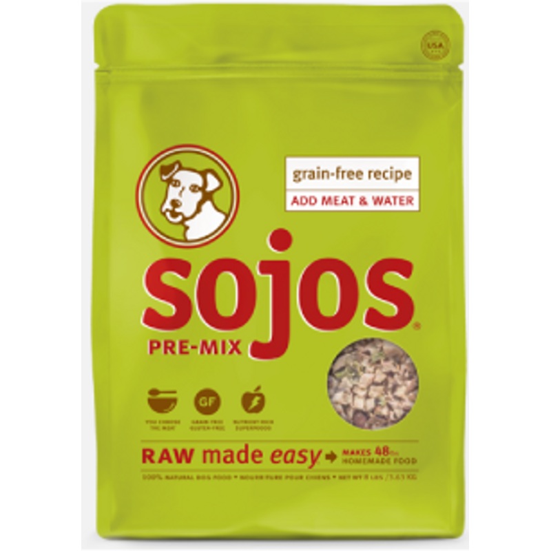 Sojos Mix-A-Meal Fruit & Veggie Pre-Mix Grain-Free Dog Food