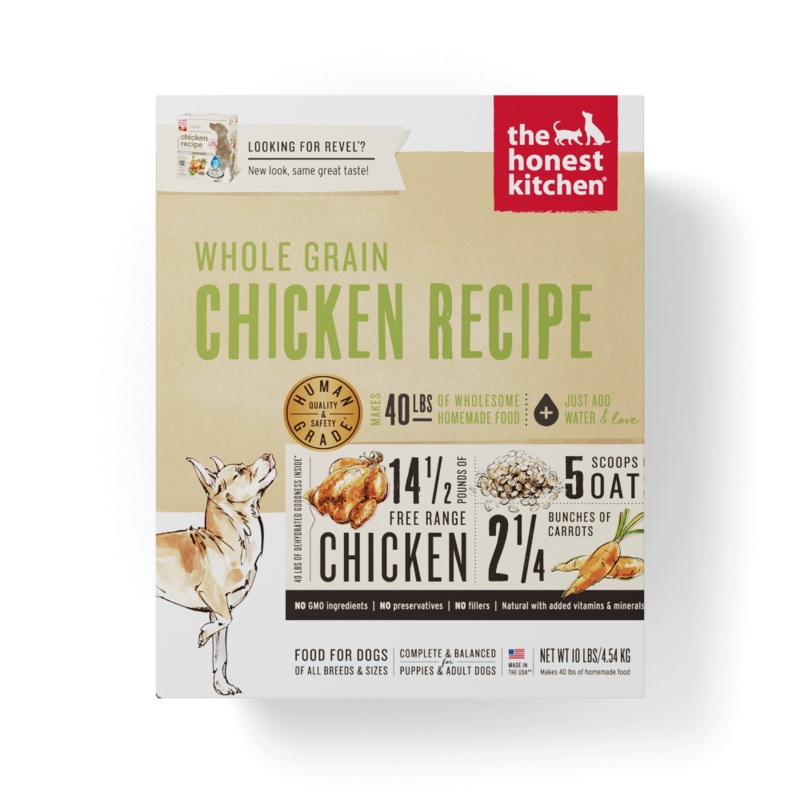 The Honest Kitchen Whole Grain Chicken Recipe Dehydrated Dog Food