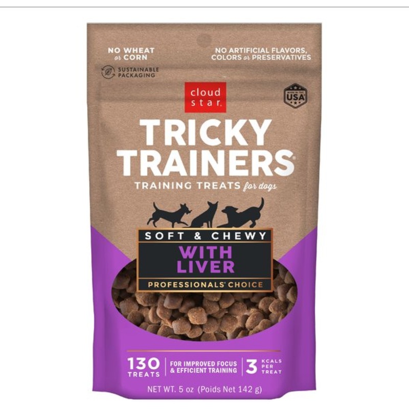 Tricky Trainers Soft & Chewy with Liver Dog Treats