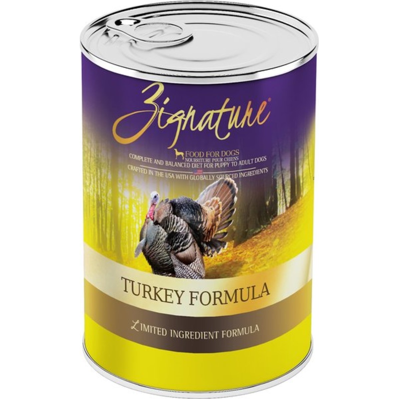 Zignature Turkey Limited Ingredient formula Grain-Free Canned Food for Dogs