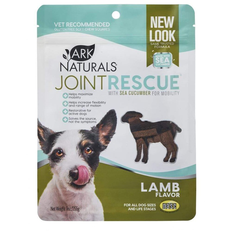 Ark Naturals Sea Mobility Joint Rescue Lamb Recipe Jerky Treats