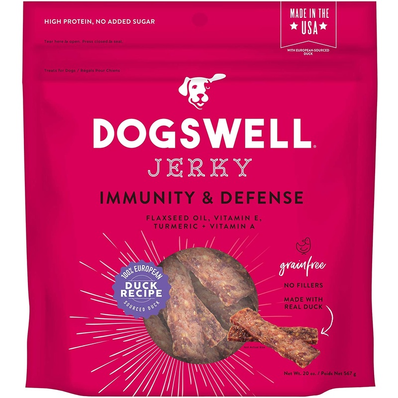 Dogswell Immunity & Defense Duck Jerky Dog Treats