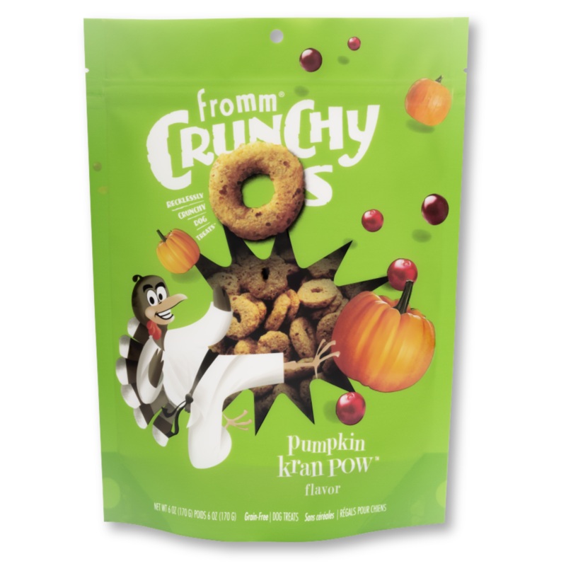 Fromm Crunchy O's Pumpkin Kran Pow Flavor Treats