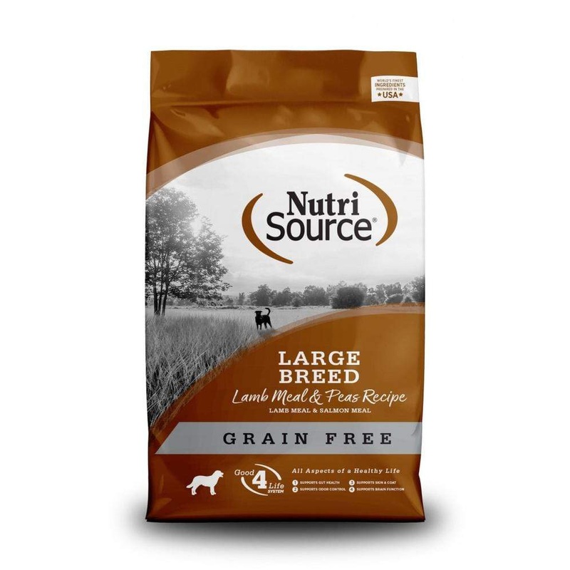 NutriSource Grain Free Large Breed Lamb Dry Dog Food