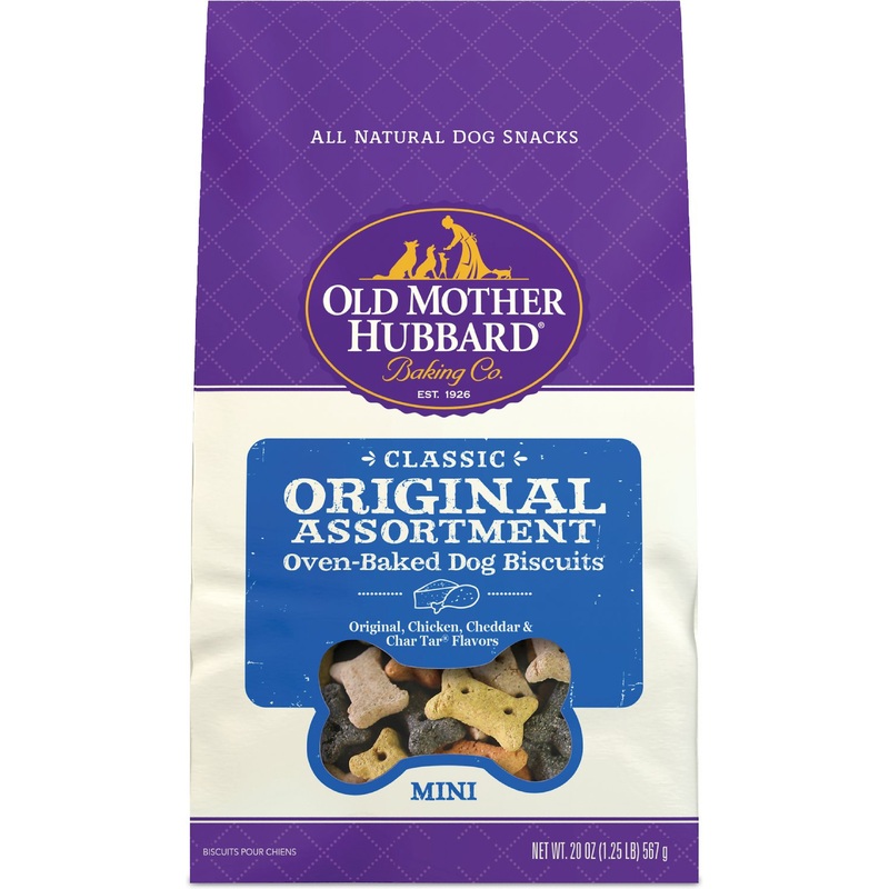 Old Mother Hubbard Crunchy Classic Natural Original Assortment Mini Biscuits Dog Treats