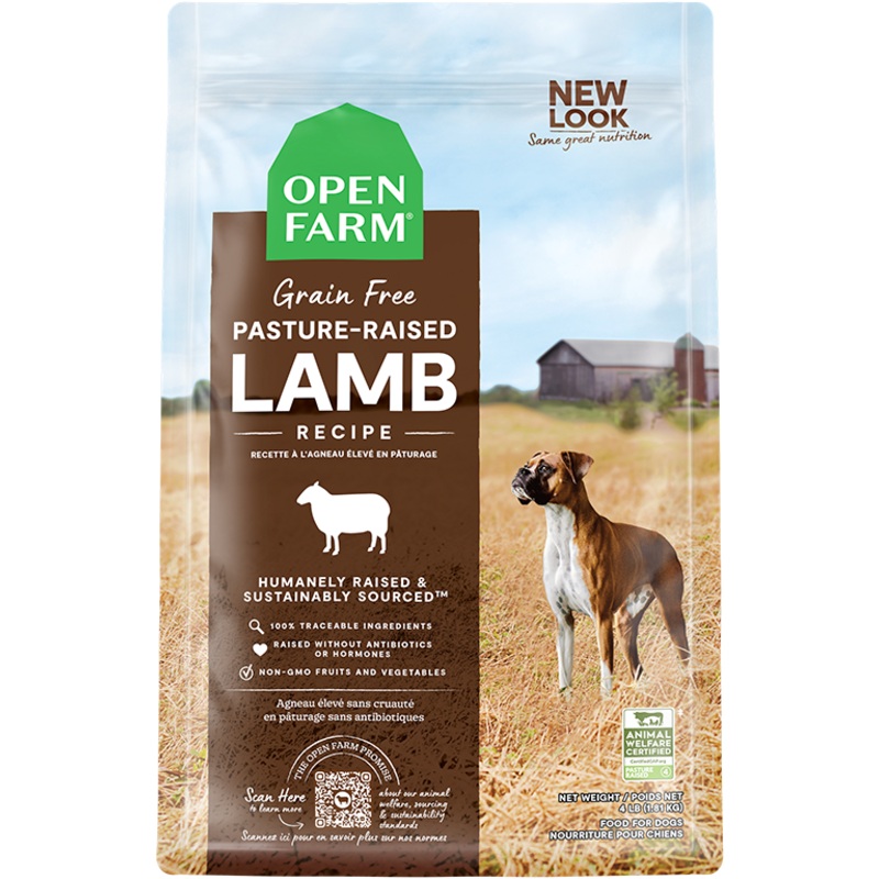 Open Farm Grain-Free Pasture Raised Lamb Recipe Dry Dog Food