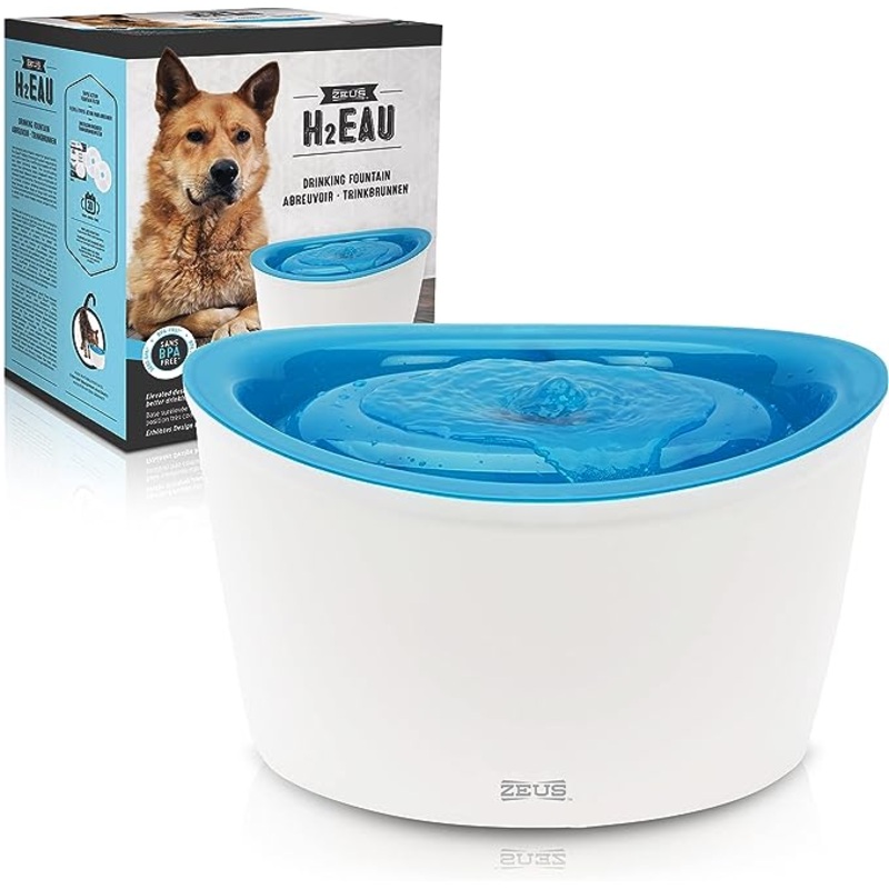 Zeus H2EAU Drinking Fountain for Dogs and Cats