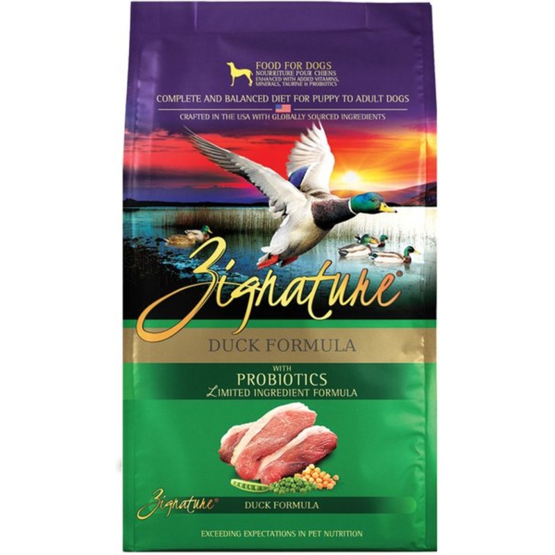 Zignature Limited Ingredient Diet Grain Free Duck Recipe Dry Dog Food