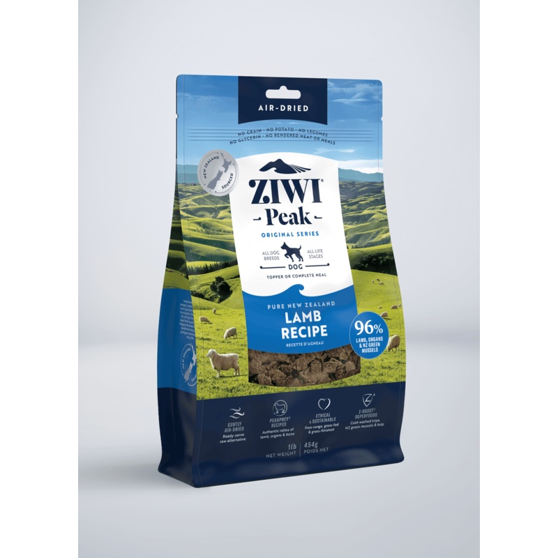 ZIWI Peak Grain Free Air-Dried Lamb Recipe Dry Dog Food