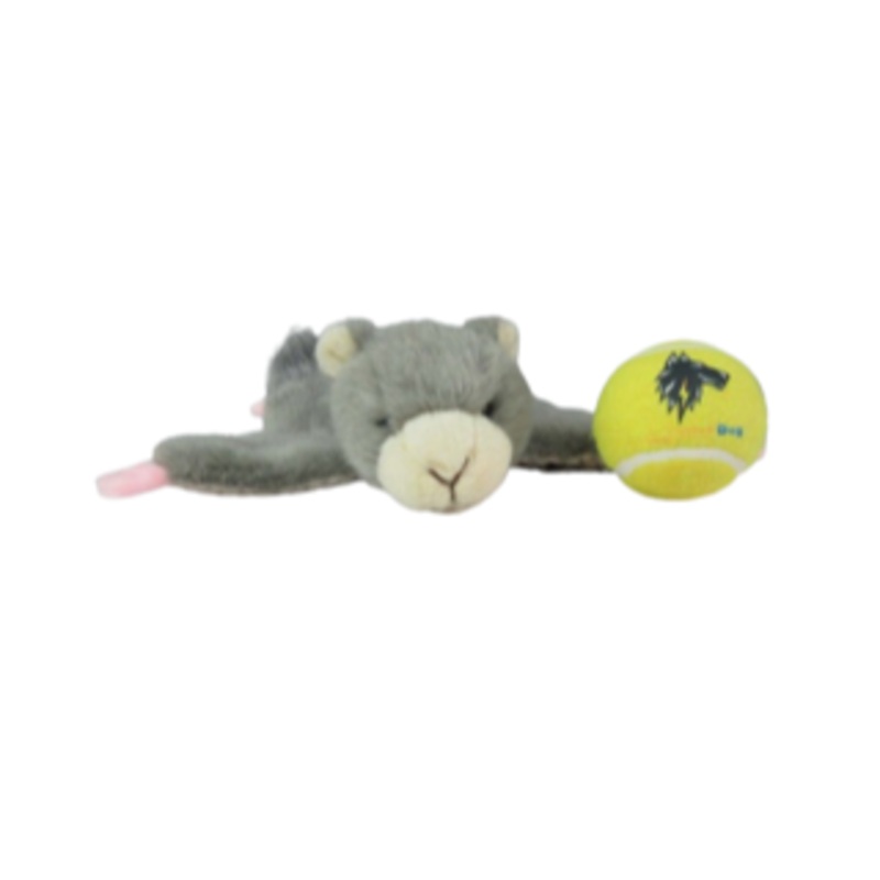 Lightning Dog Wing Dingers Flying Squirrel Plush Dog Toy
