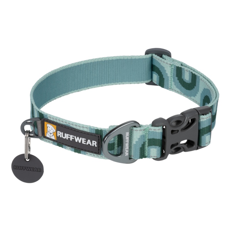 Ruffwear Crag Dog Collar in Grassy Oxbow