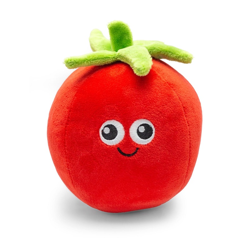 ThoozyPet Tomato Plush Dog Toy