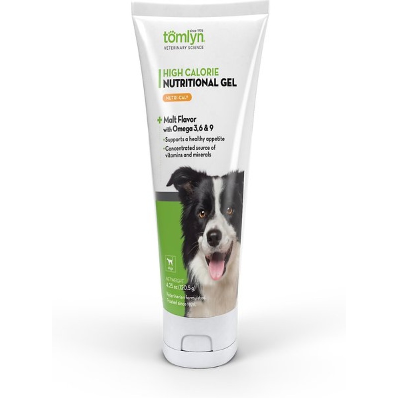 Tomlyn Nutri-Cal Malt Flavored Gel High Calorie Supplement for Dogs