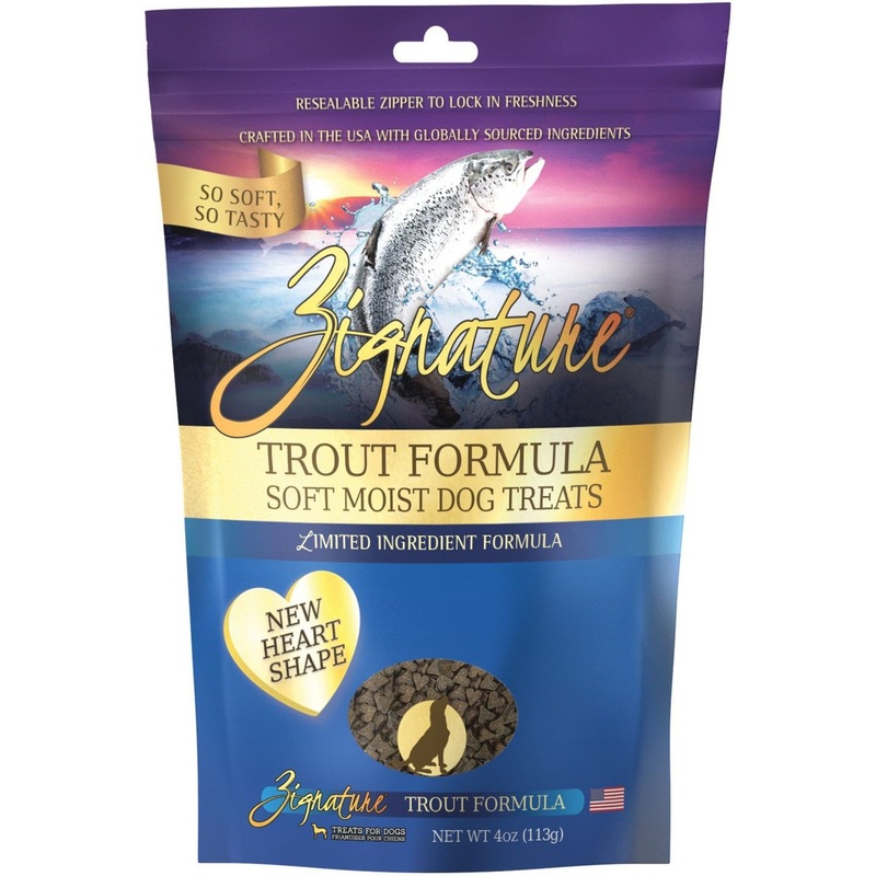 Zignature Trout Flavored Soft Dog Treats