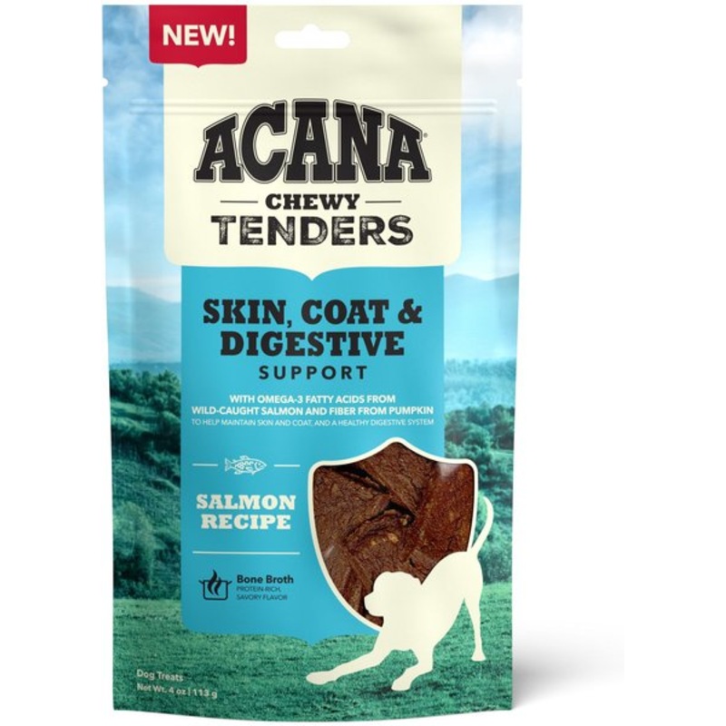ACANA Chewy Tenders Salmon Jerky Dog Treats