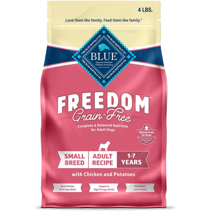 Blue Buffalo Freedom Small Breed Grain-Free Chicken & Potatoes Dry Dog Food