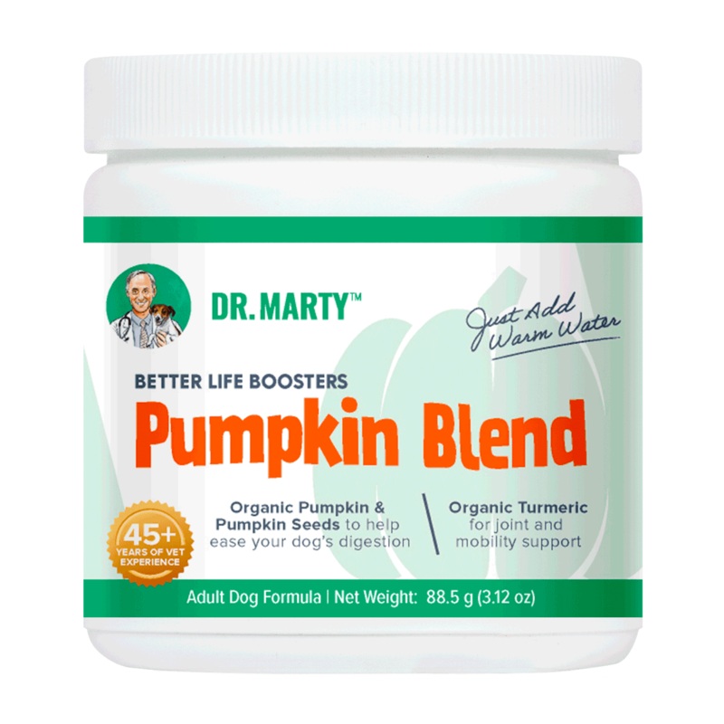 DR. MARTY Better Life Boosters Pumpkin Blend Powder Health Supplement for Dogs