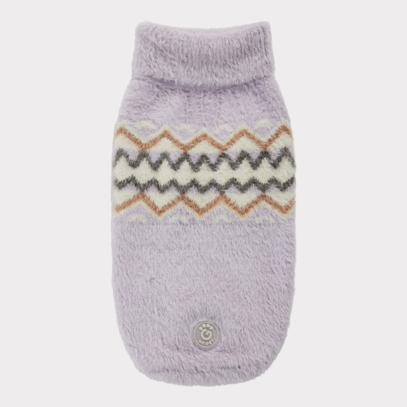 GF Pet Fuzzy Sweater - Lavender for Dogs