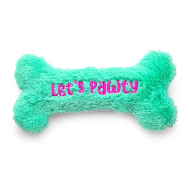 ThoozyPet Birthday Bone Plush Dog Toy