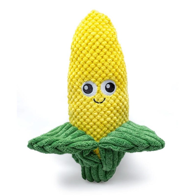 ThoozyPet Corn Plush Dog Toy