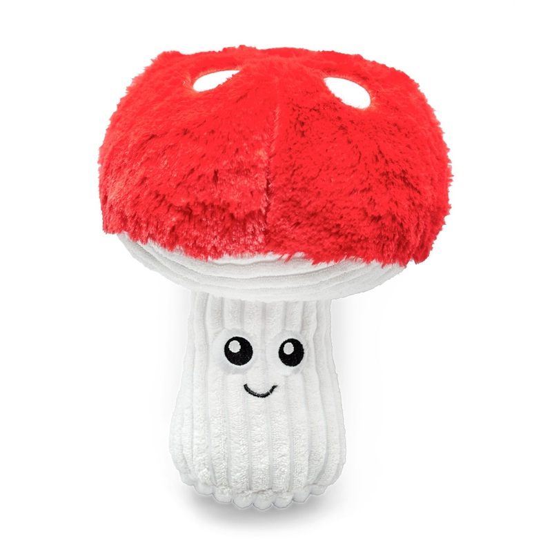 ThoozyPet Mushroom Plush Dog Toy