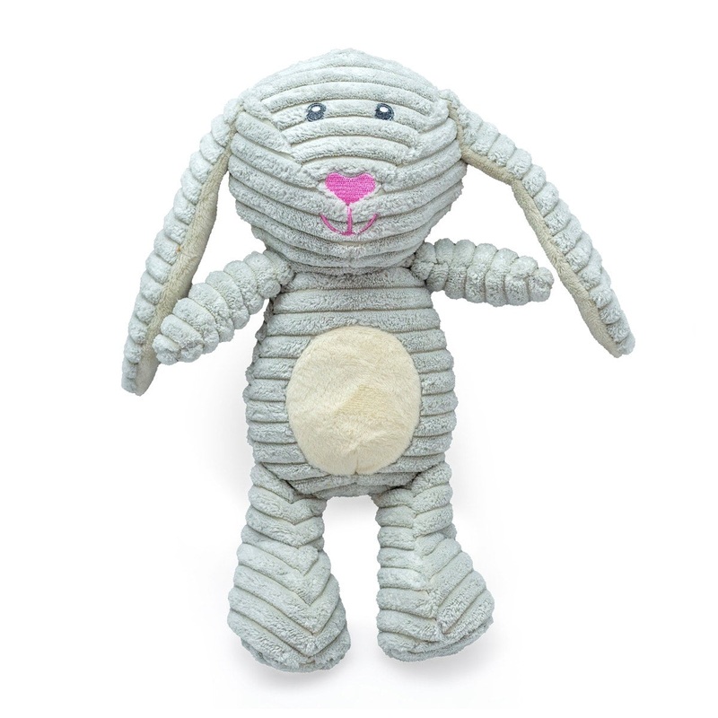 ThoozyPet Tuff & Cuddly Bunny Plush Dog Toy