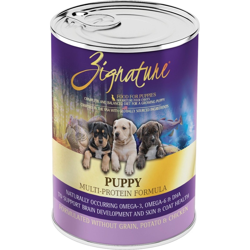 Zignature Grain Free Puppy Multi-Protein Formula Canned Dog Food
