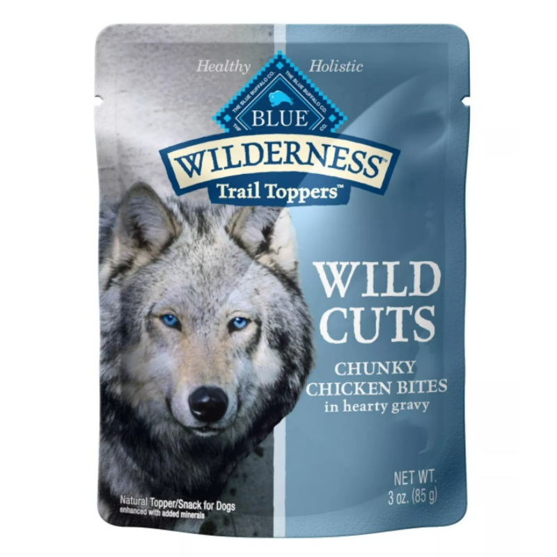 Blue Buffalo Wilderness Wild Cuts Chunky Chicken Bites in Gravy
