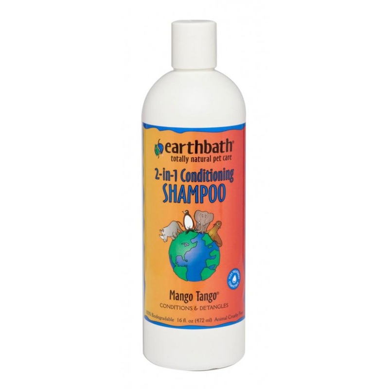 Earthbath 2-in-1 Mango Tango Conditioning Shampoo for Dogs and Cats
