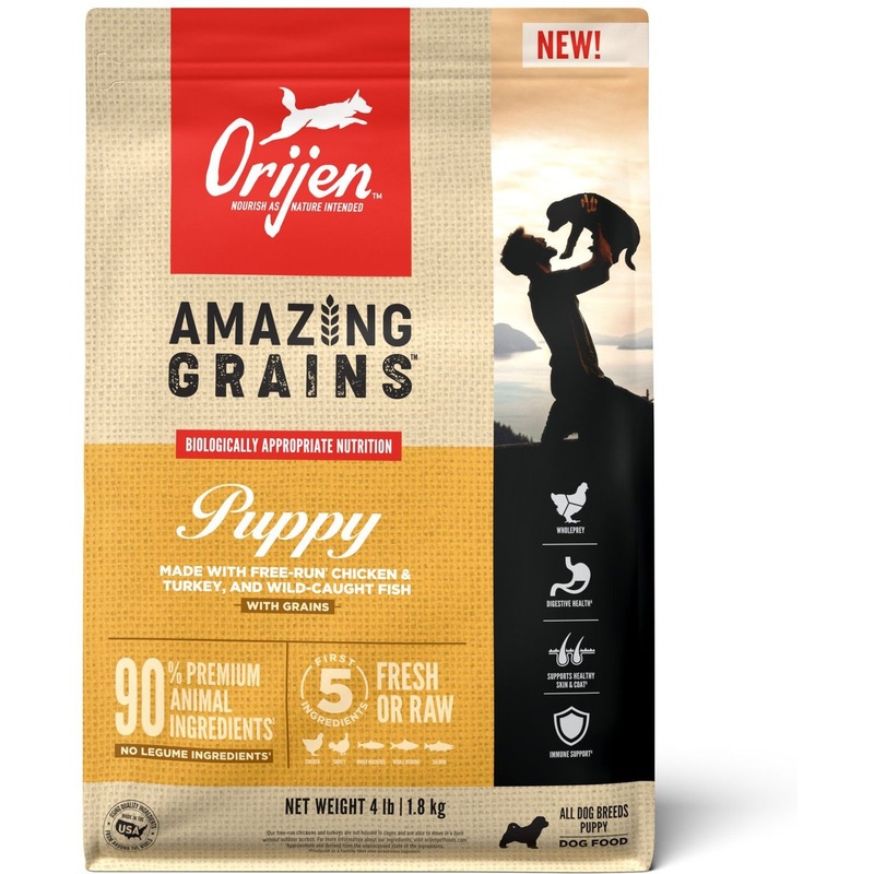 Orijen Amazing Grains Puppy Dry Dog Food