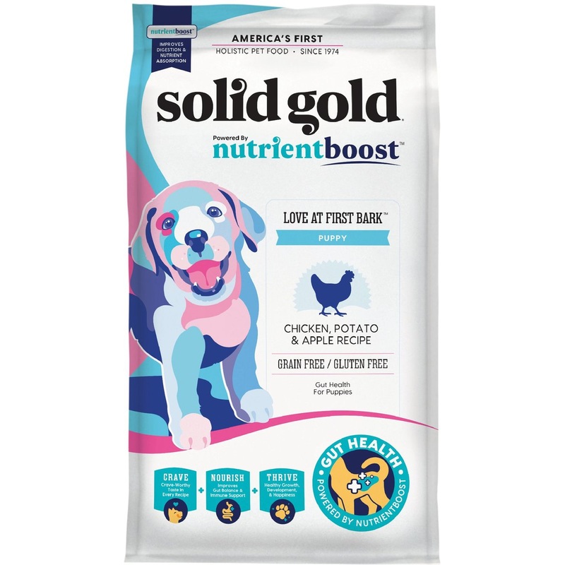 Solid Gold Nutrientboost Love at First Bark Chicken with Potatoes & Apples Recipe for Puppies