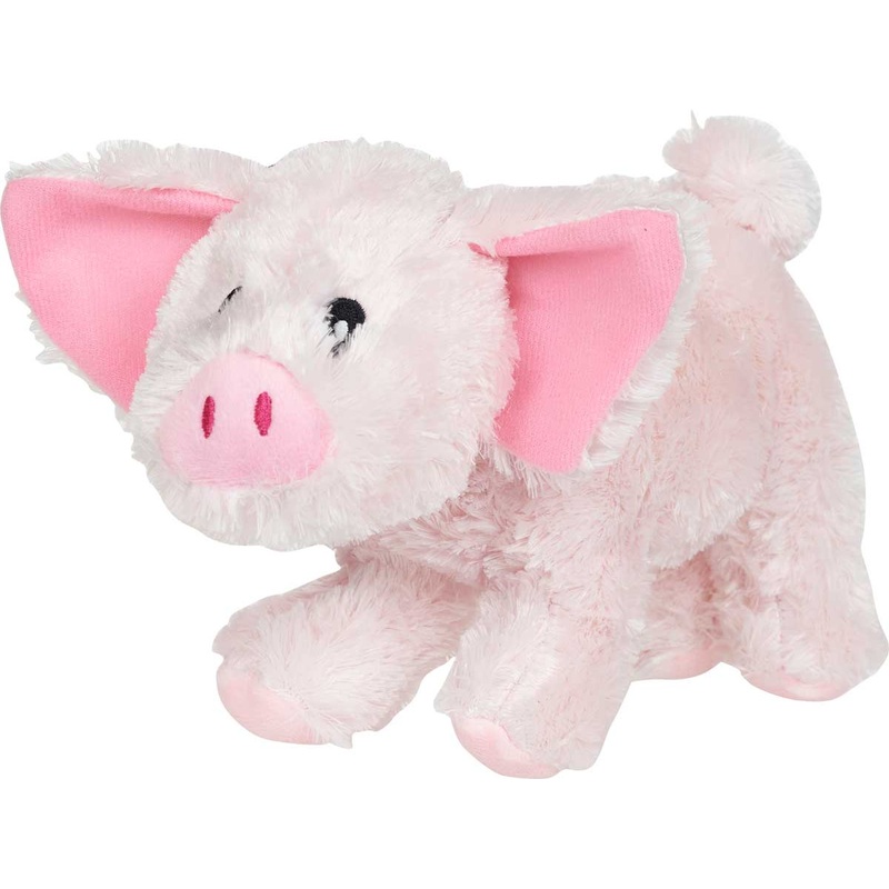 Steel Dog Barnyard Pig Toy for Dogs