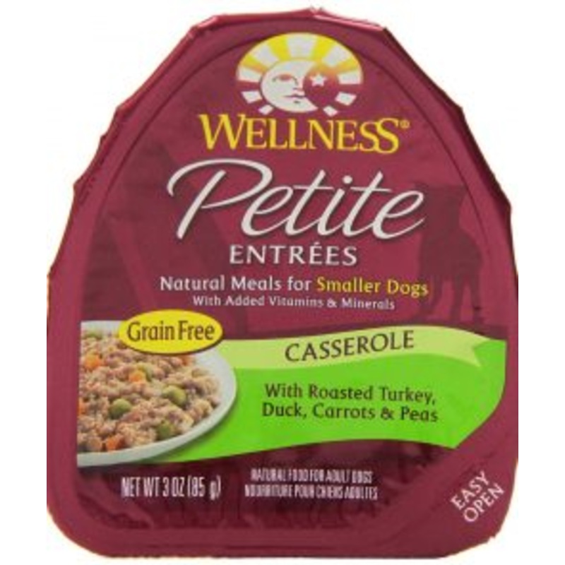 Wellness Petite Entrees Casserole Grain Free Natural Roasted Lamb Recipe Wet Dog Food