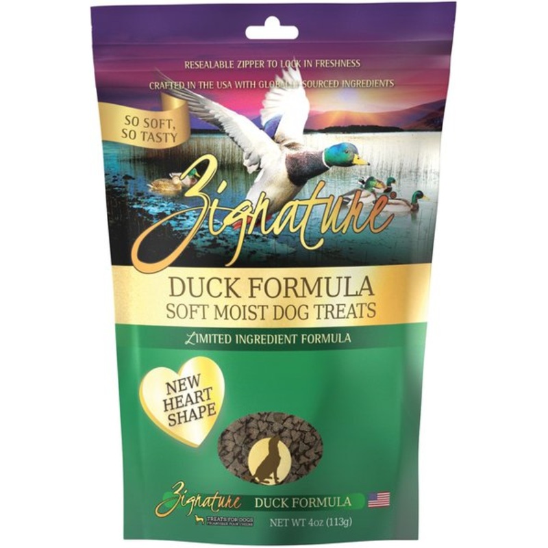 Zignature Duck Flavored Soft Dog Treats