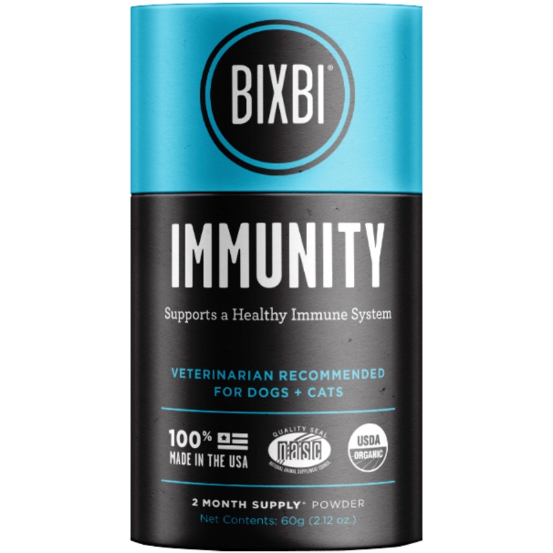 Bixbi Organic Pet Superfood IMMUNITY Premium Supplement For Dogs and Cats