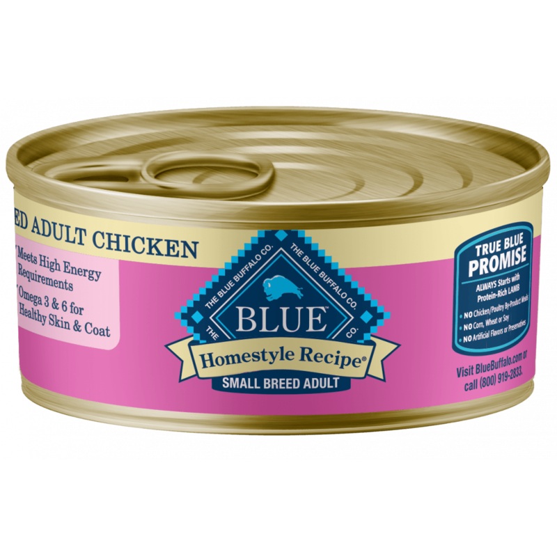 Blue Buffalo Homestyle Recipe Small Breed Chicken Dinner with Garden Vegetables & Brown Rice Canned Dog Food