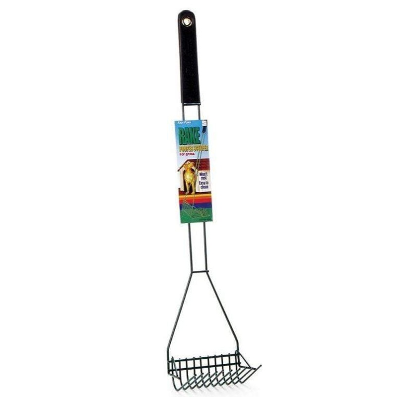 Four Paws Wire Rake Scooper for Grass