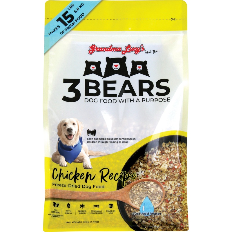 Grandma Lucy's 3 Bears Chicken Dog Food