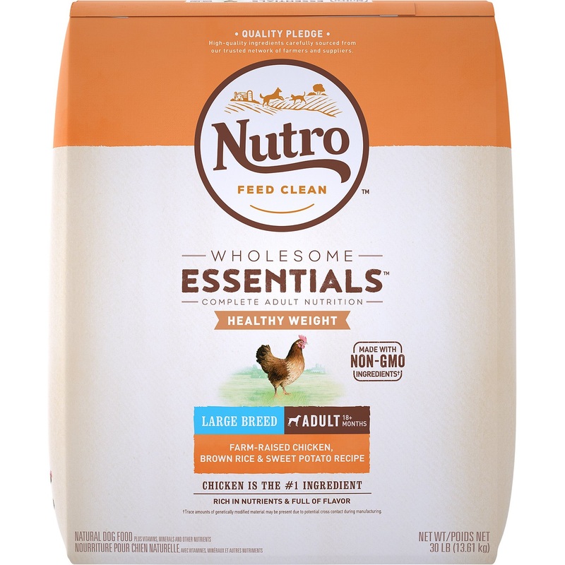 Nutro Large Breed Healthy Weight Chicken Rice & Sweet Potato Recipe for Dogs