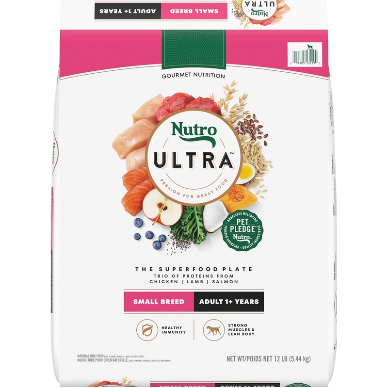 Nutro Ultra Small Breed Adult Chicken, Lamb & Salmon Dry Dog Food