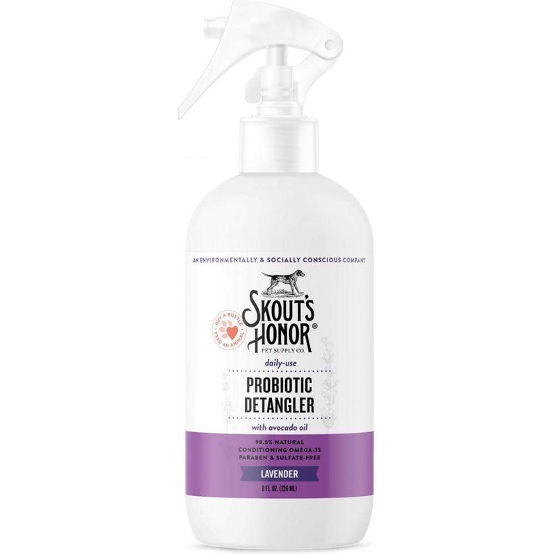 Skout's Honor Probiotic Daily Use Detangler Lavender