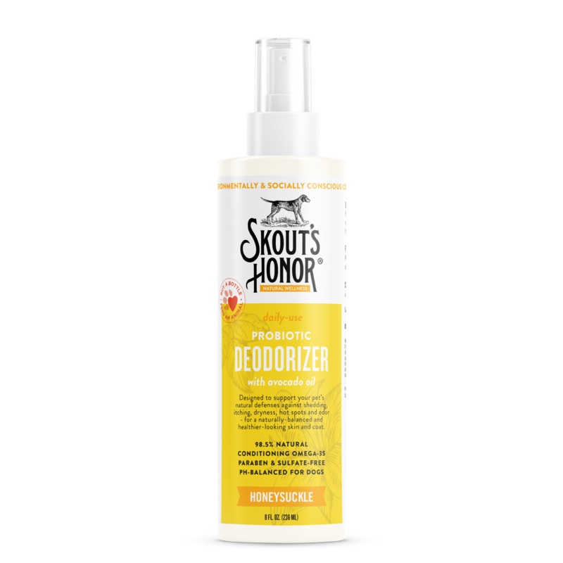 Skout's Honor Probiotic Honeysuckle Deodorizer For Dogs