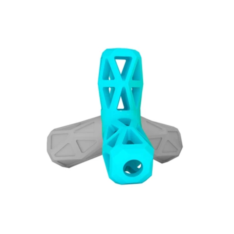 Totally Pooched Squeak N' Stuff Rubber Dog Toy