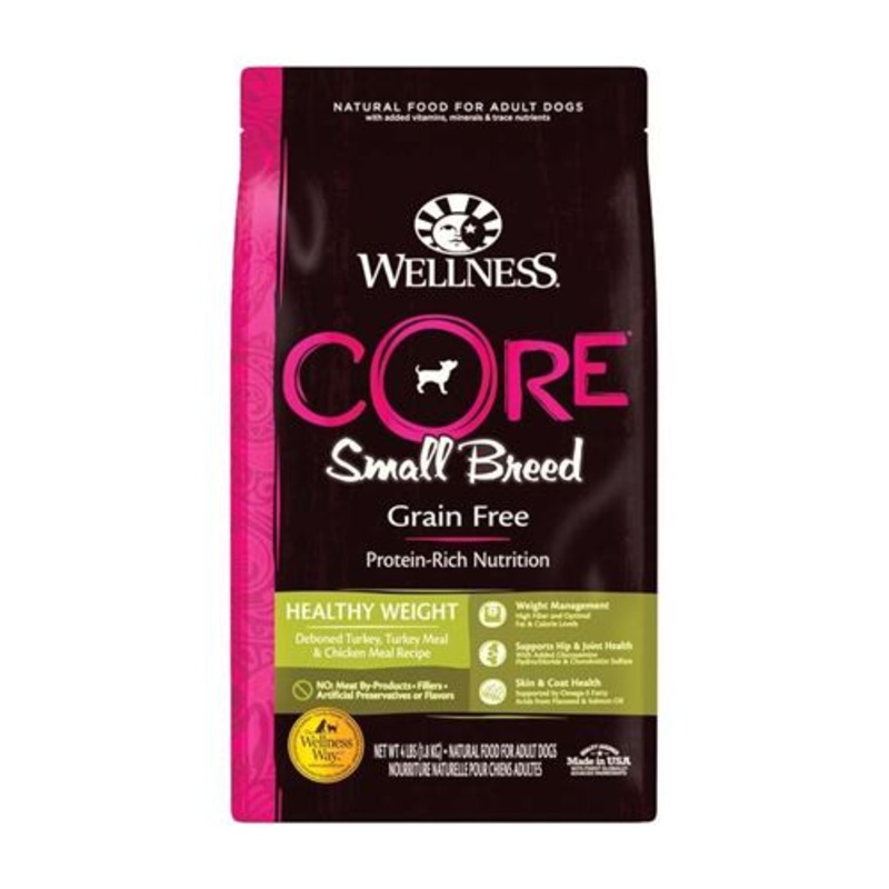 Wellness CORE Grain Free Small Breed Healthy Weight Recipe