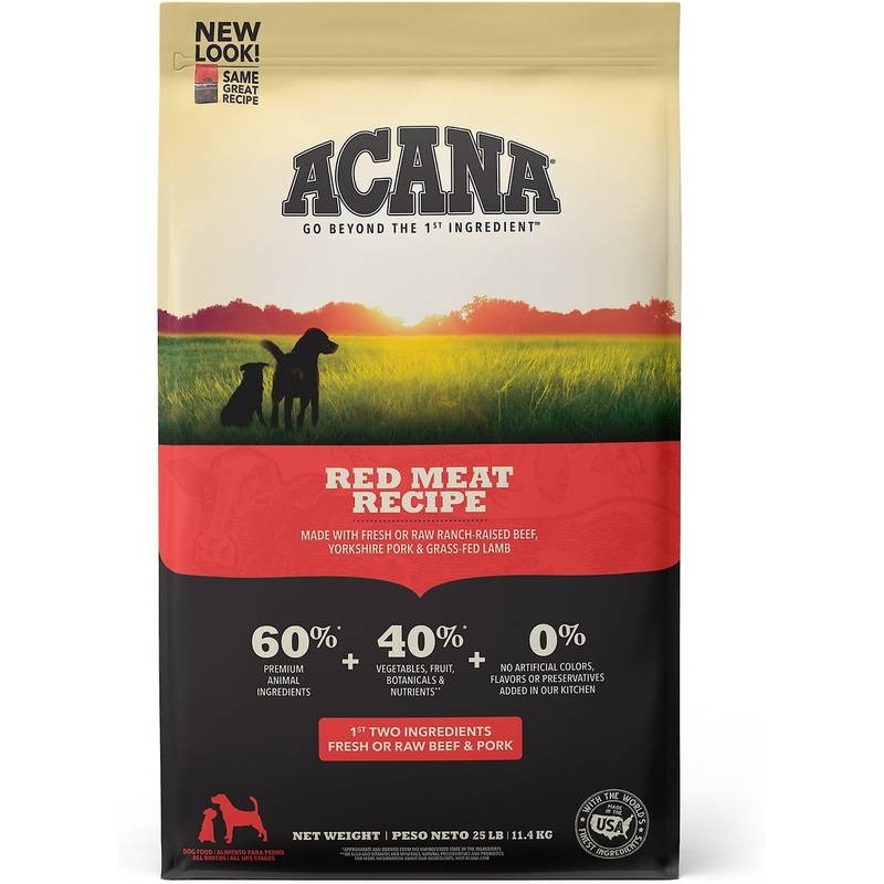 ACANA Red Meat Formula Grain Free Dry Dog Food