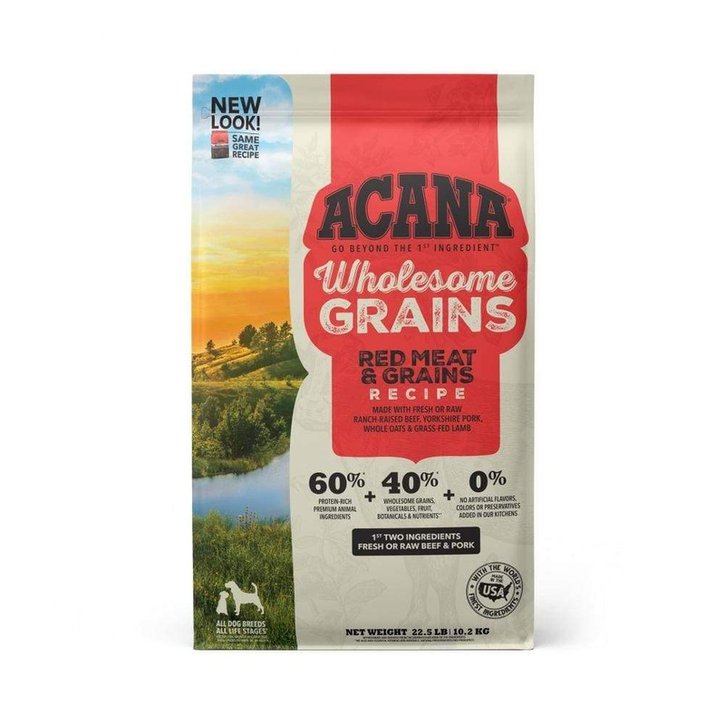 ACANA Wholesome Grains Red Meat Recipe Dry Dog Food