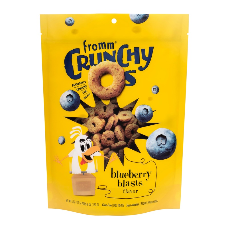 Fromm Crunchy O's Blueberry Blasts Flavor Treats
