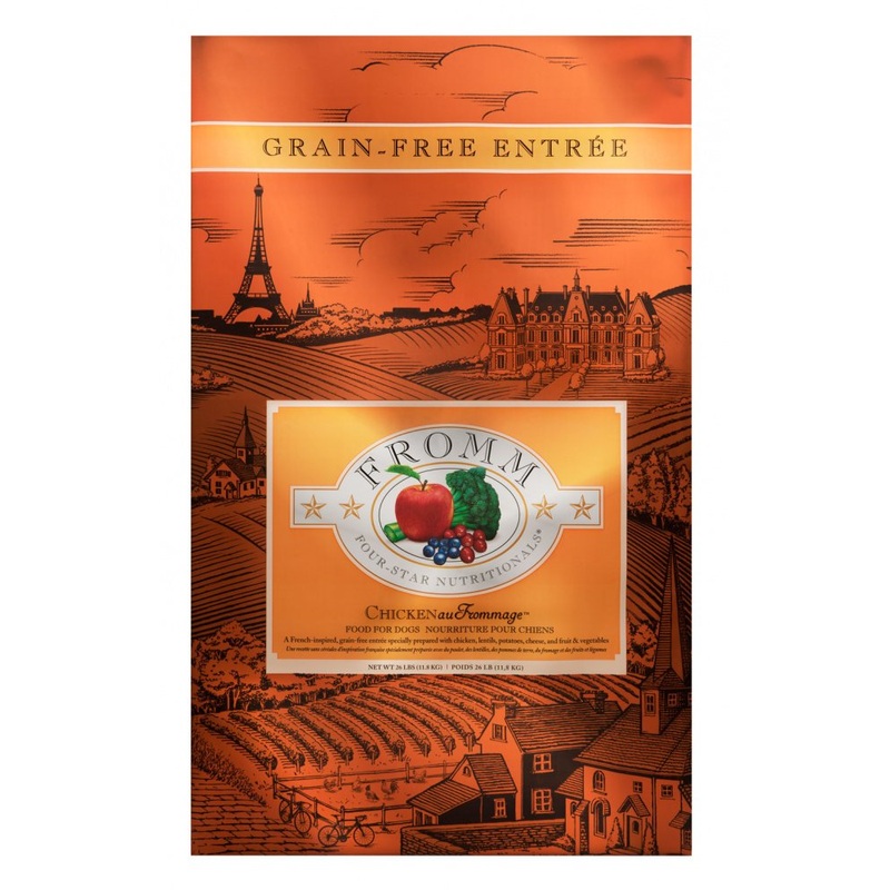 Fromm Four-Star Grain-Free Chicken au Frommage Dry Dog Food